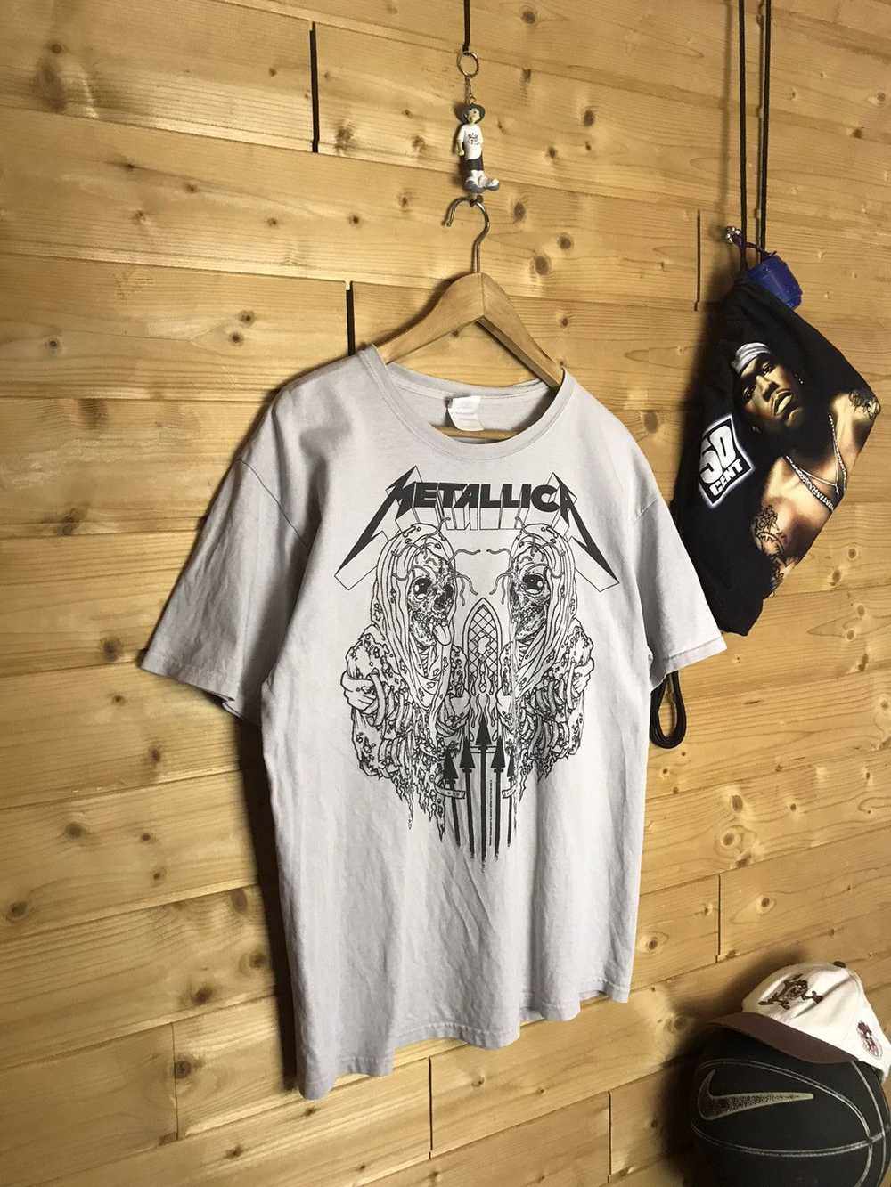 Metallica × Rock T Shirt × Vintage Vintage 00s Me… - image 1