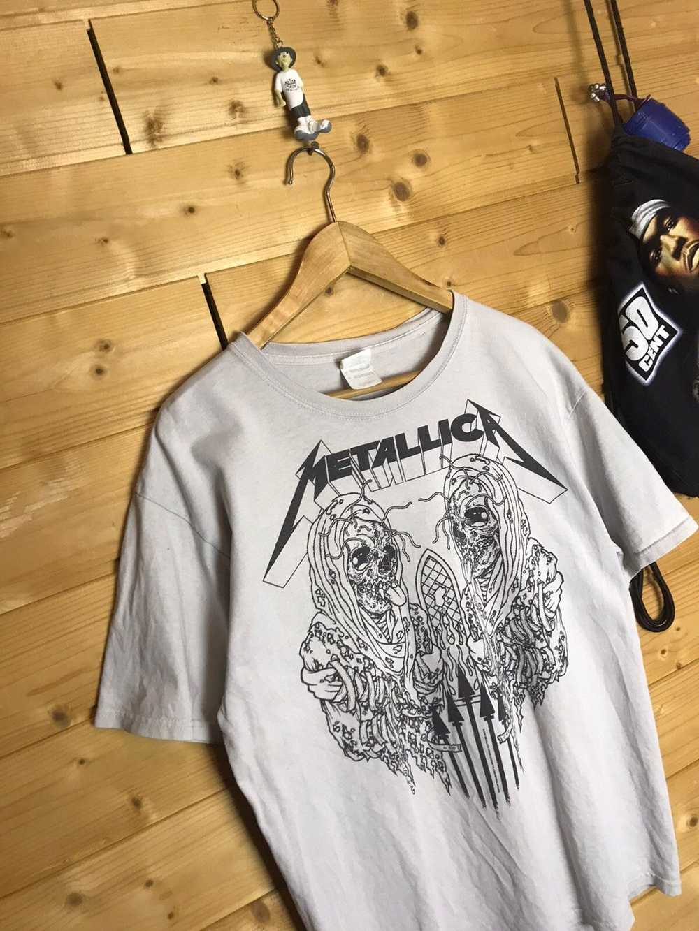 Metallica × Rock T Shirt × Vintage Vintage 00s Me… - image 2