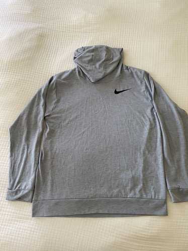 Nike Grey Nike Dry fit hoodie