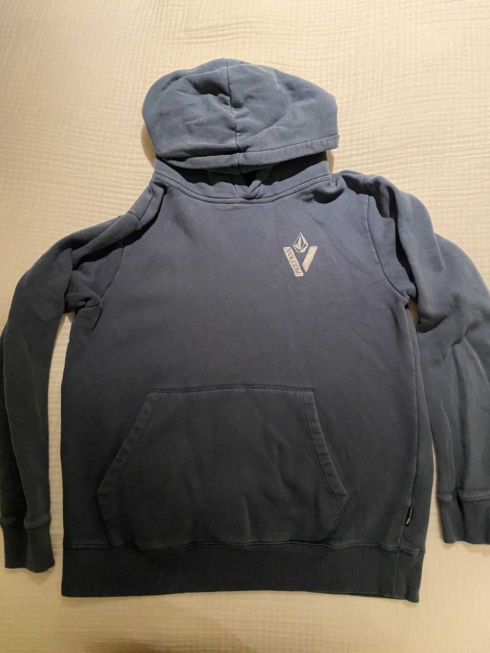 Volcom Vintage Volcom navy blue hoodie - image 1