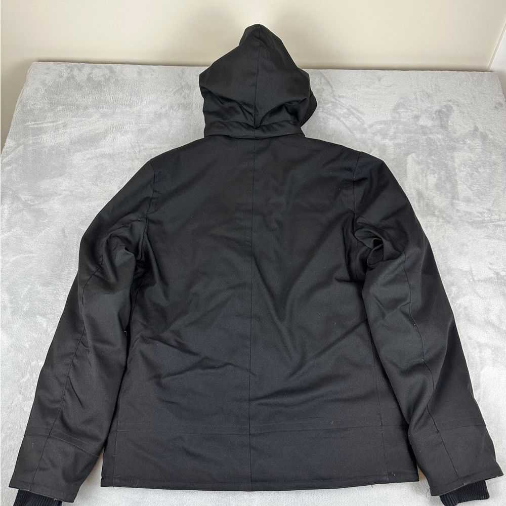 Roots Roots Down Black Jacket Men’s Size M - image 7