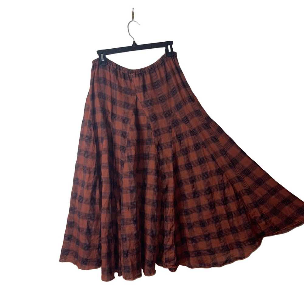 CP SHADES Cp Shades Womens Skirt Size XS Orange P… - image 2