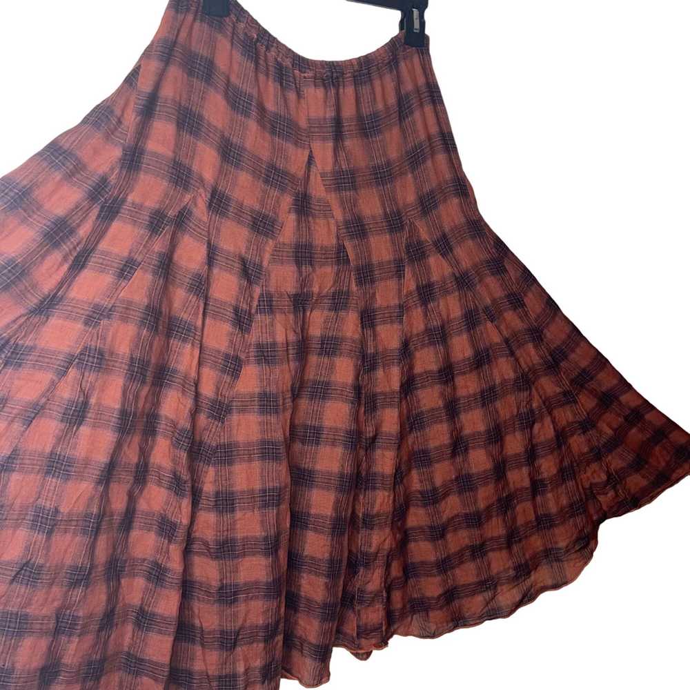 CP SHADES Cp Shades Womens Skirt Size XS Orange P… - image 3