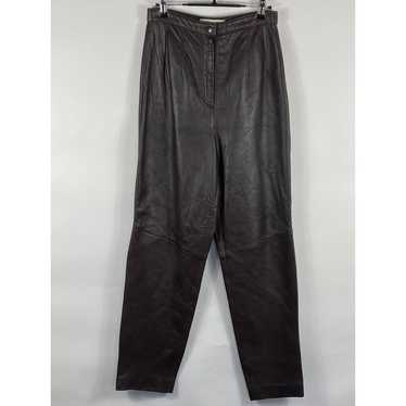 Vintage VNTG Valerie Stevens Lambskin Leather Pant