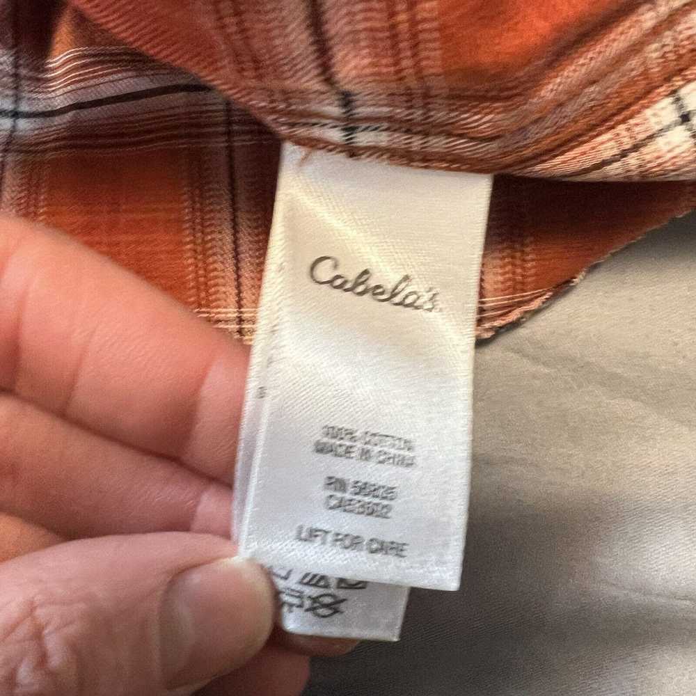 Cabelas Cabelas Shirt Men’s Size XL Plaid Button … - image 9