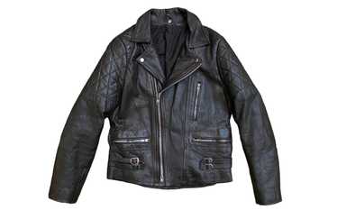 Leather Jacket × Rare × Vintage Vintage 80s Briti… - image 1