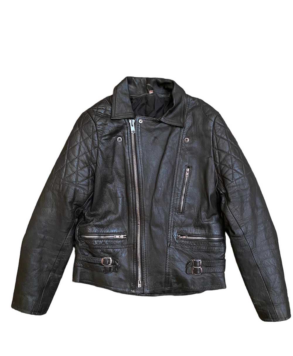 Leather Jacket × Rare × Vintage Vintage 80s Briti… - image 2
