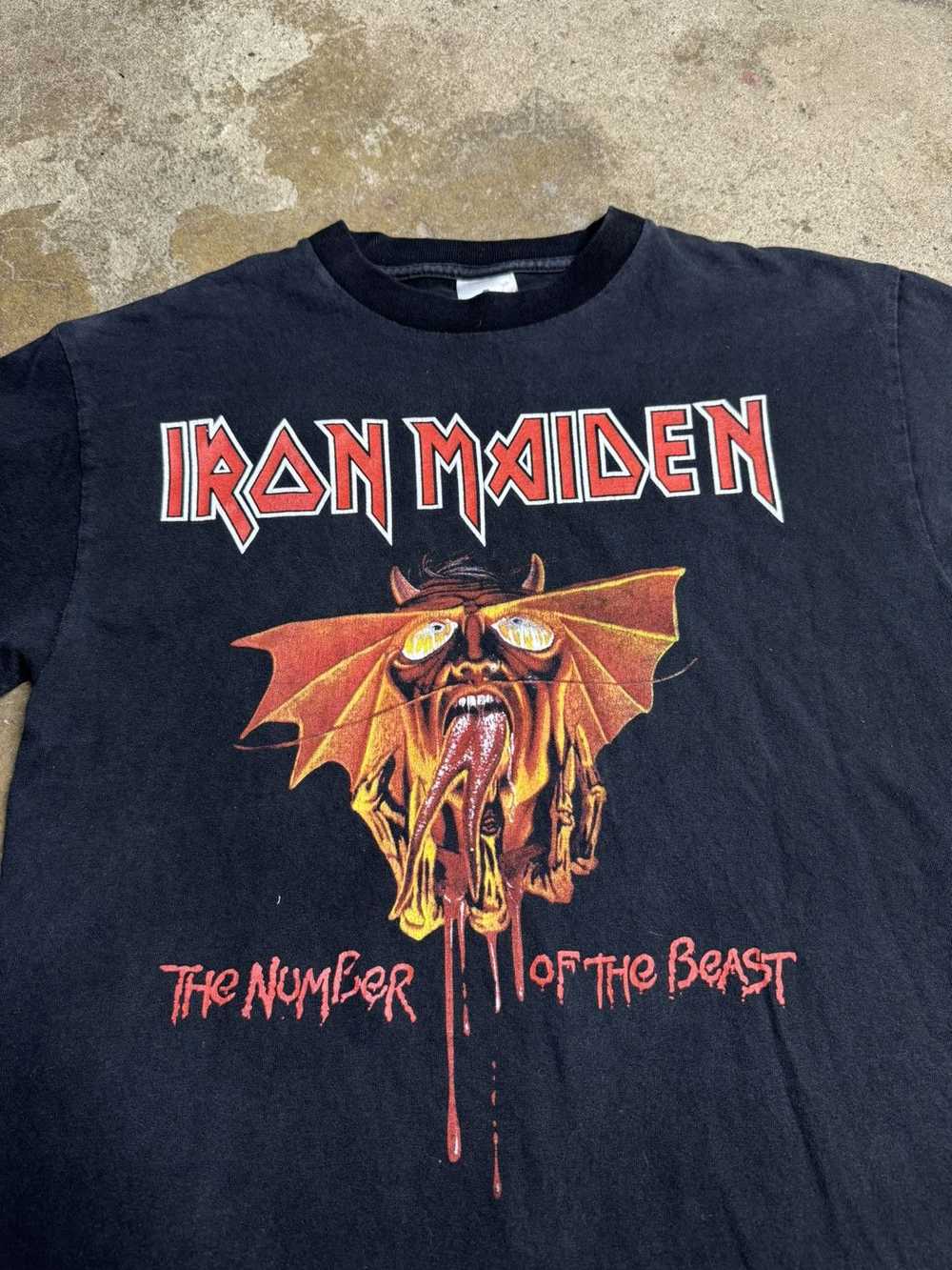 Band Tees × Iron Maiden × Rock Band Y2K Iron Maid… - image 3