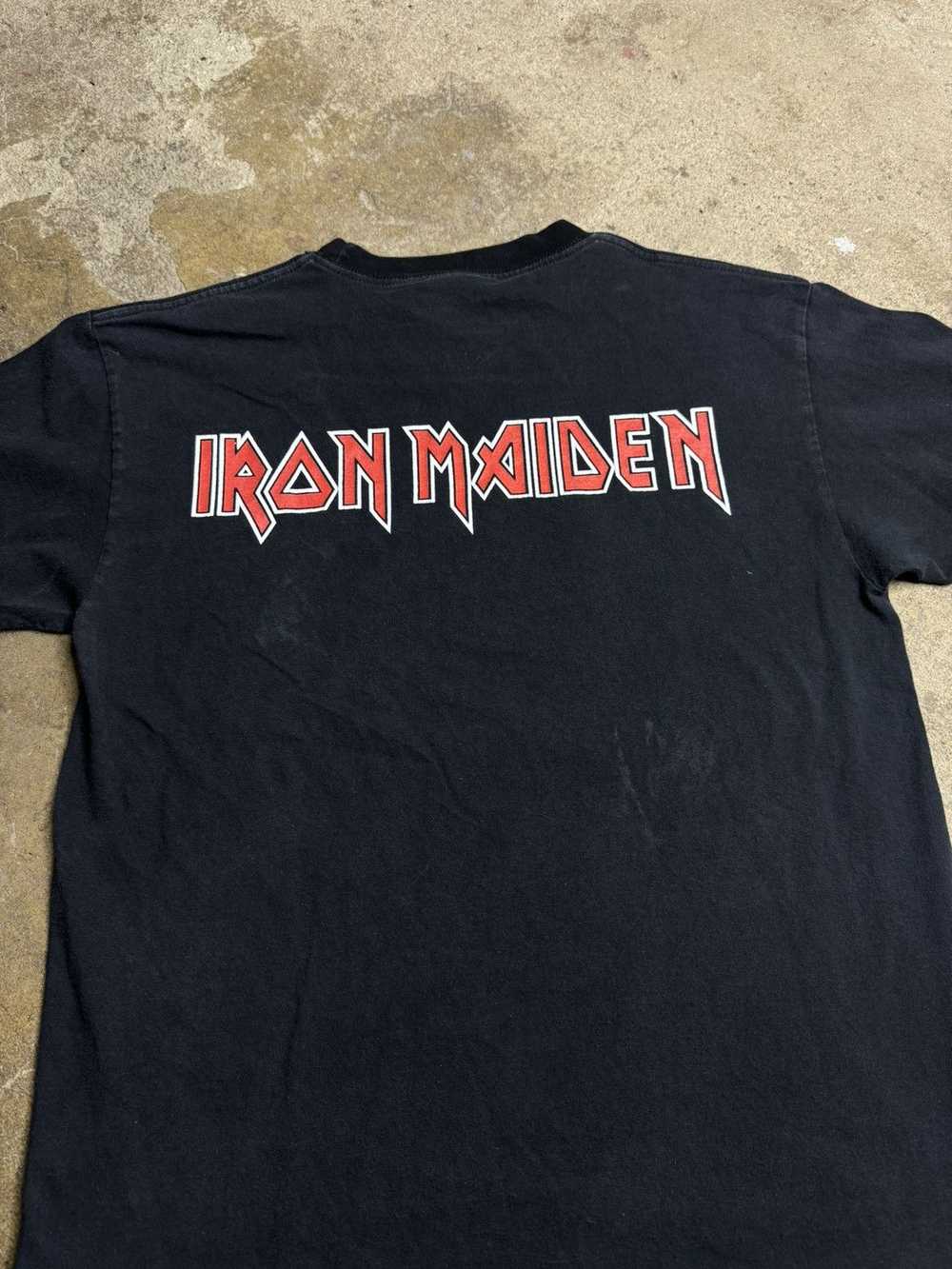 Band Tees × Iron Maiden × Rock Band Y2K Iron Maid… - image 4