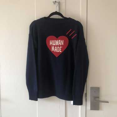 Human Made Human Made Heart Logo Sweater - image 1