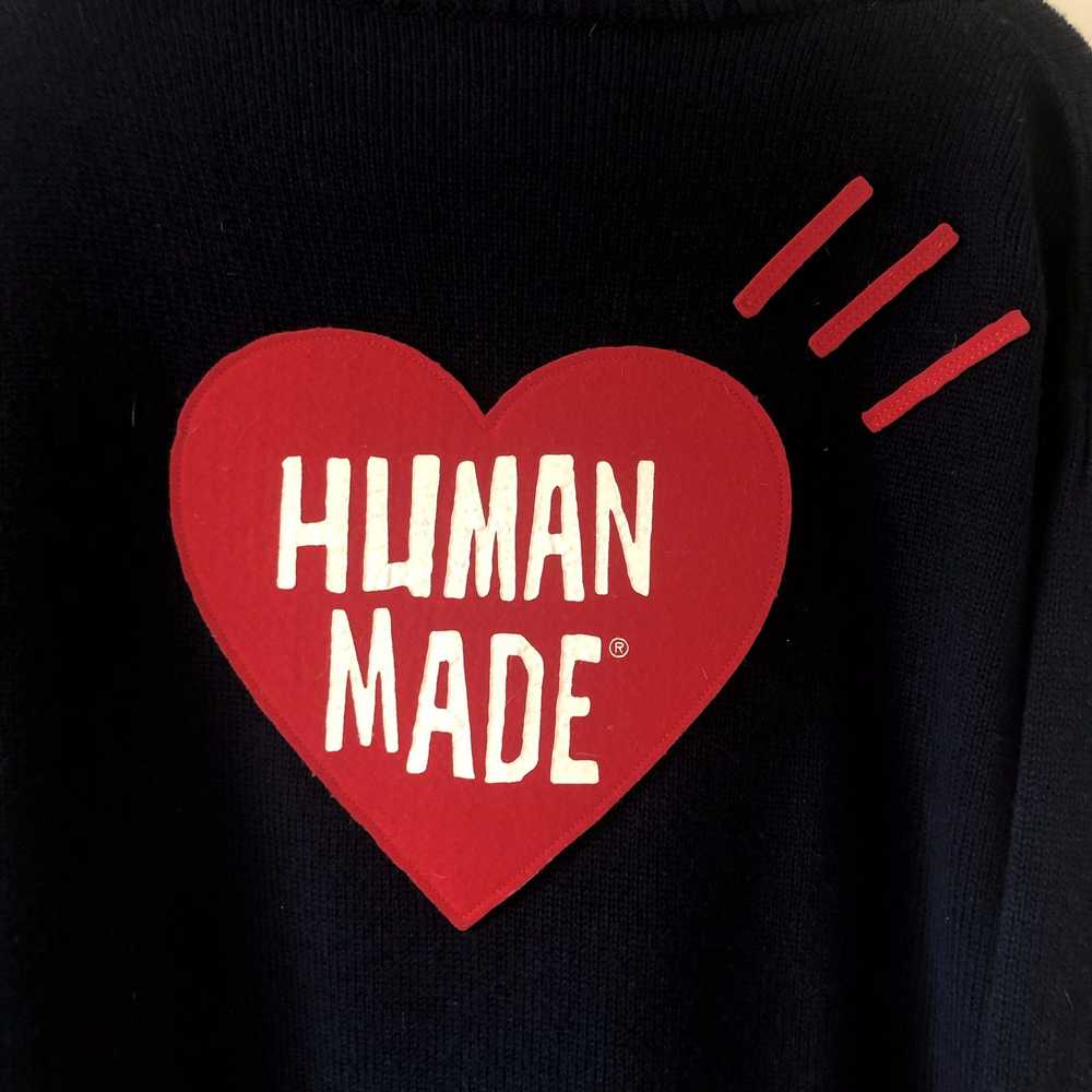 Human Made Human Made Heart Logo Sweater - image 2