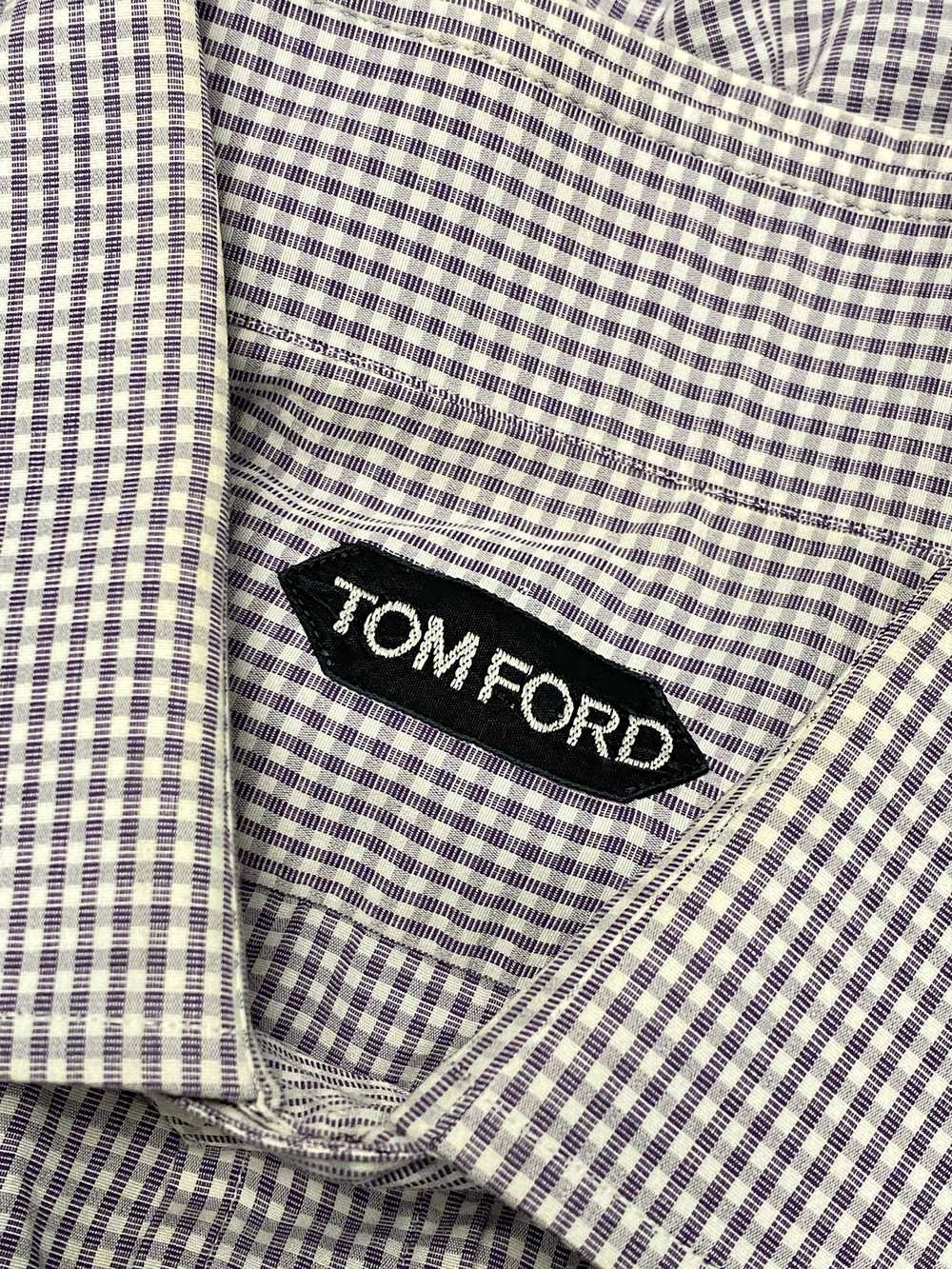 Tom Ford TOM FORD LAVENDER WHITE COTTON MICRO GIN… - image 9