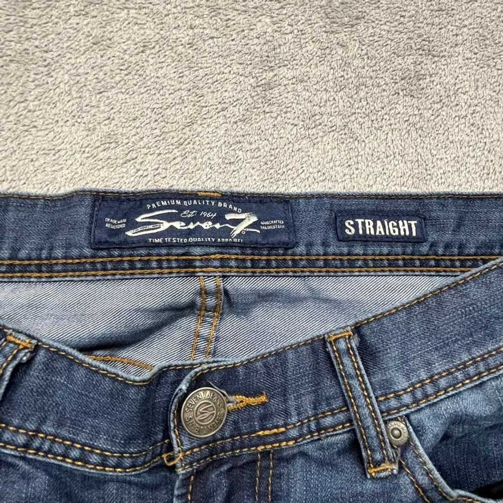Seven 7 Seven 7 Jeans Mens Straight Jeans Denim B… - image 3