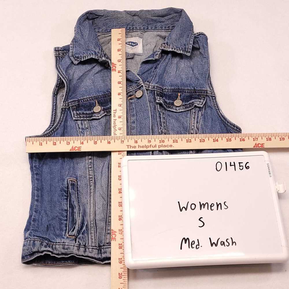 Old Navy Old Navy Casual Button Up Denim Vest Wom… - image 7
