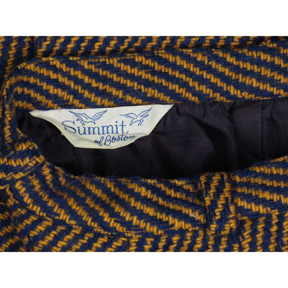 Other Vintage Summit of Boston Striped Wool Skirt… - image 7