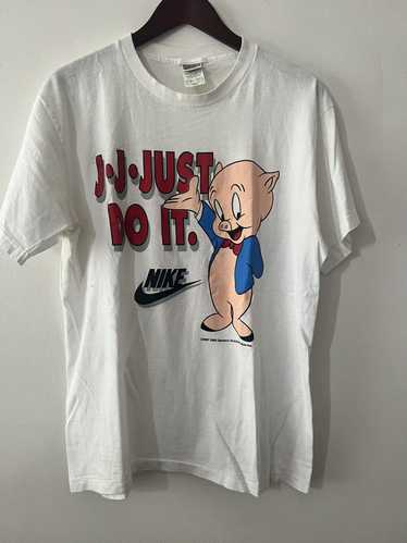 Nike × Vintage Vintage Nike Porky Pig Just Do it