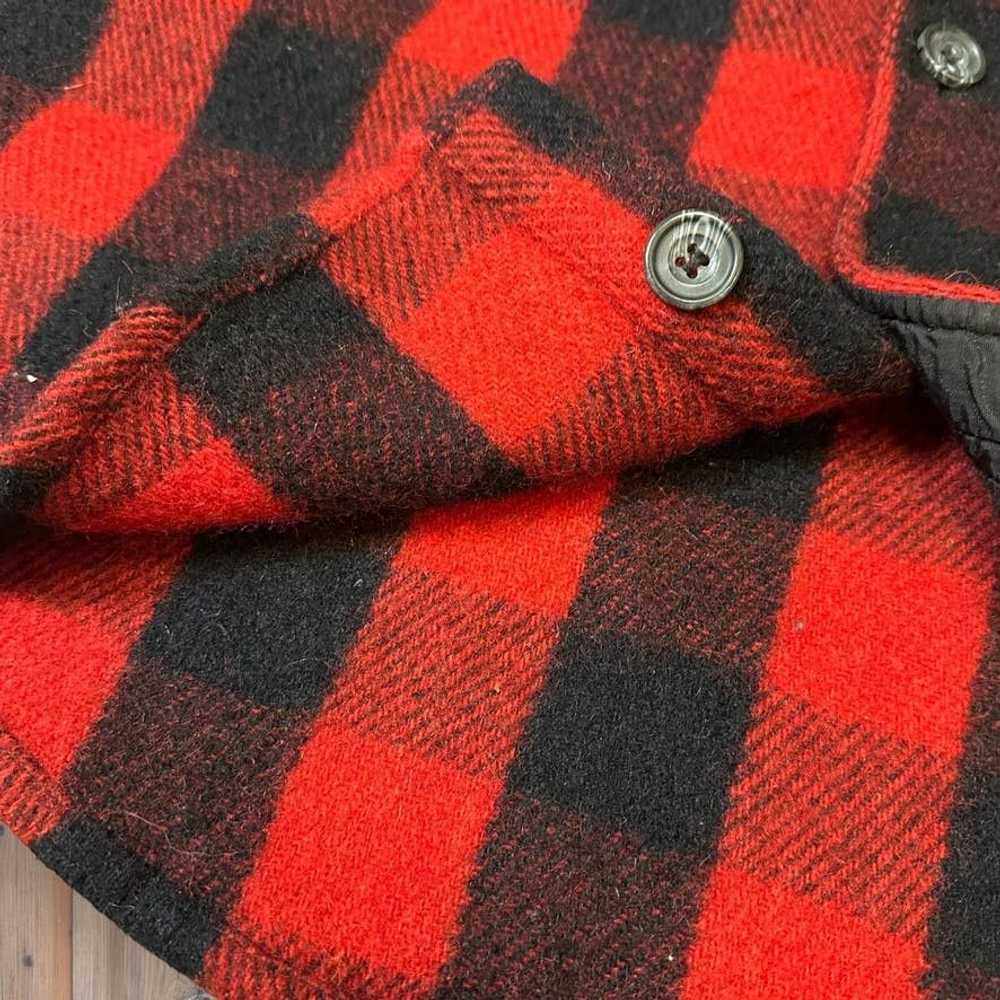 Vintage Vintage Wool Shacket Shirt Jacket Wool Re… - image 4
