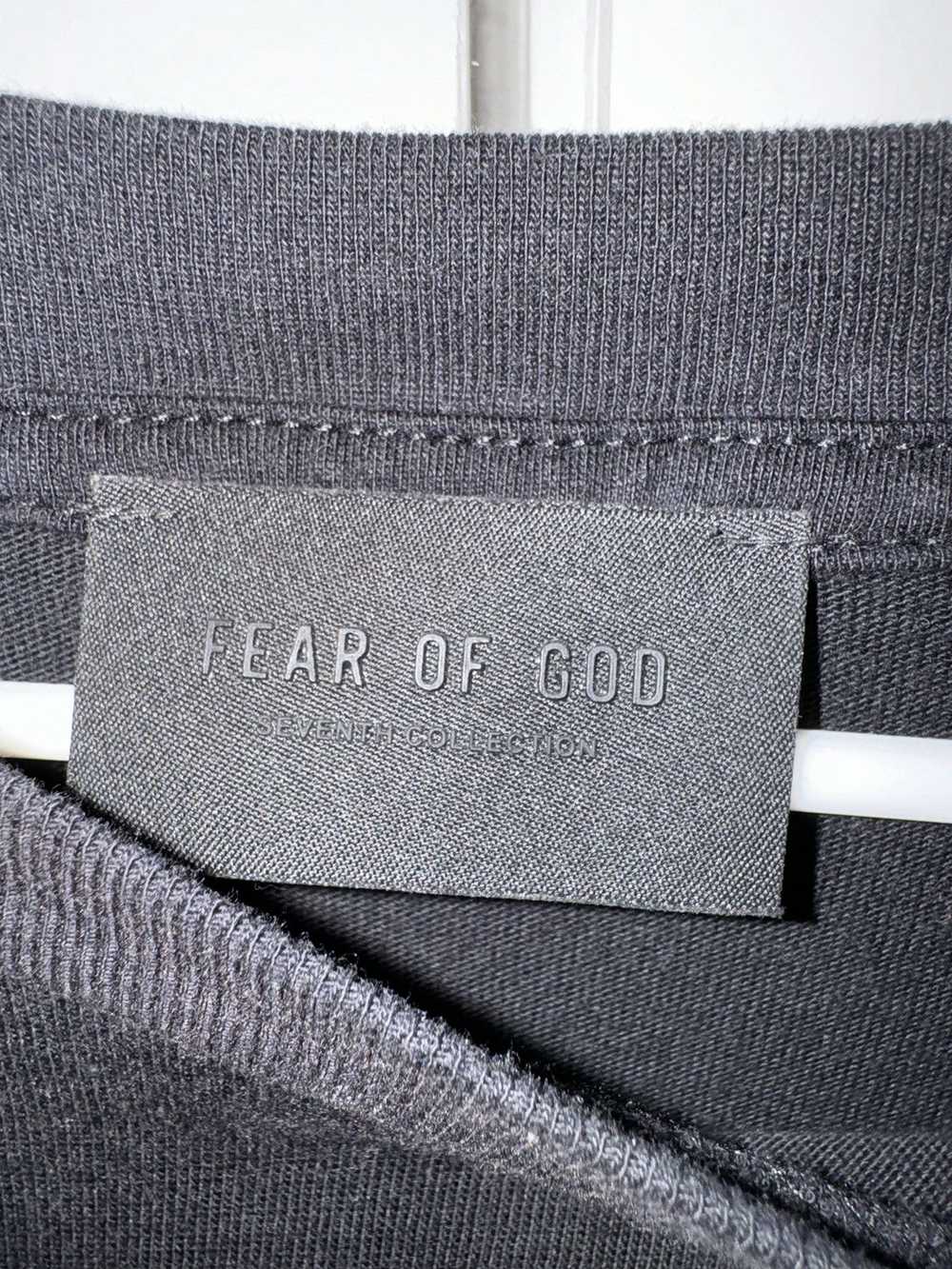 Fear of God Fear of God T shirt black oversized - image 2