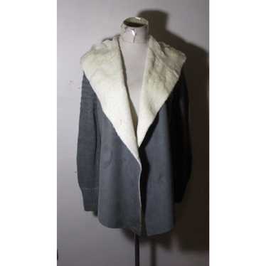 Vintage Women's MIA & TESS Gray Wool Blend Cardig… - image 1