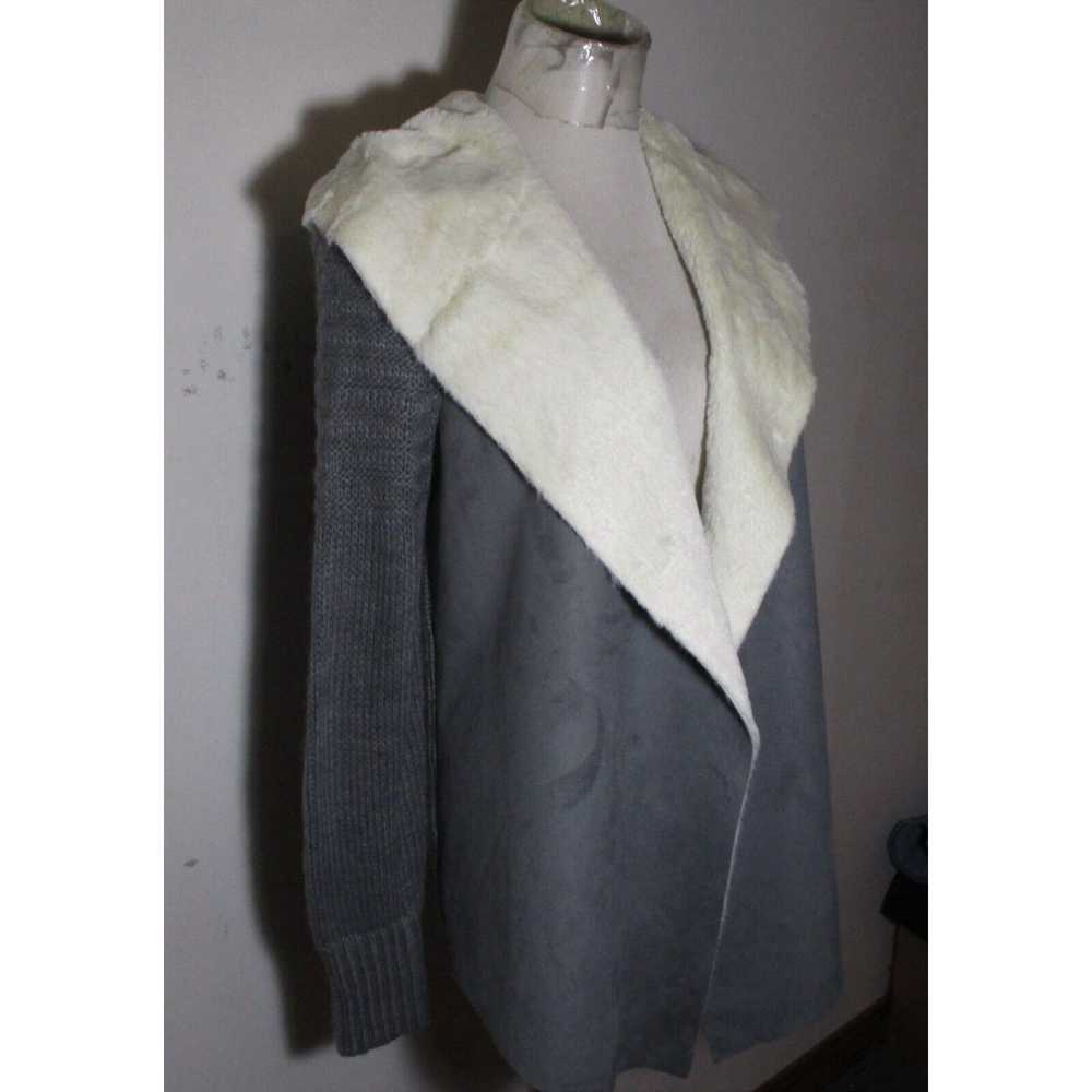 Vintage Women's MIA & TESS Gray Wool Blend Cardig… - image 3