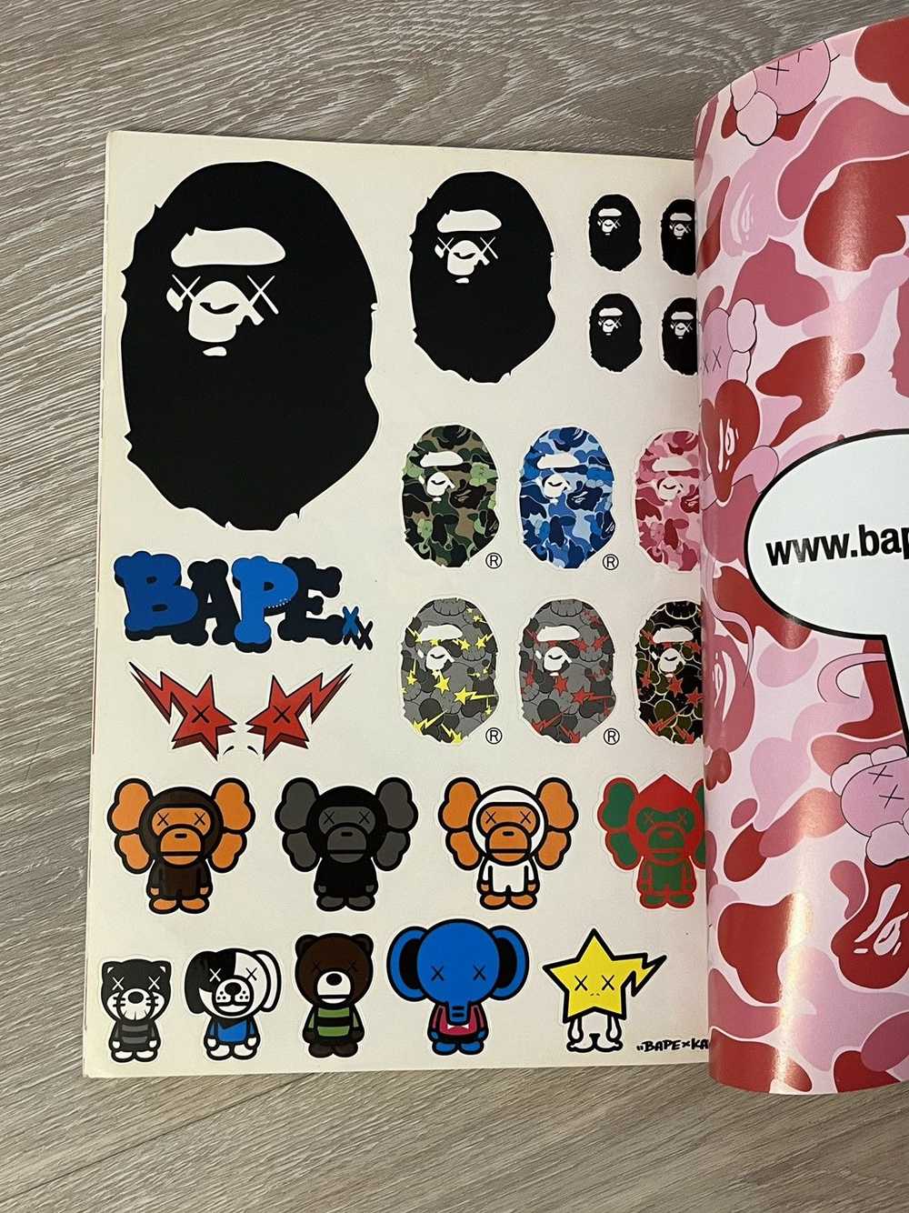 Bape × Nigo Bape x Kaws eMook Magazine + Stickers… - image 3
