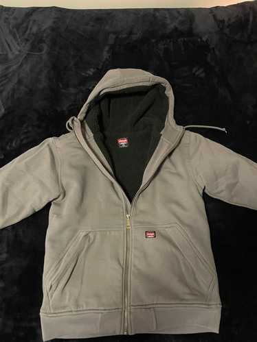 Wrangler Wrangler Workwear grey full zip, sherpa h