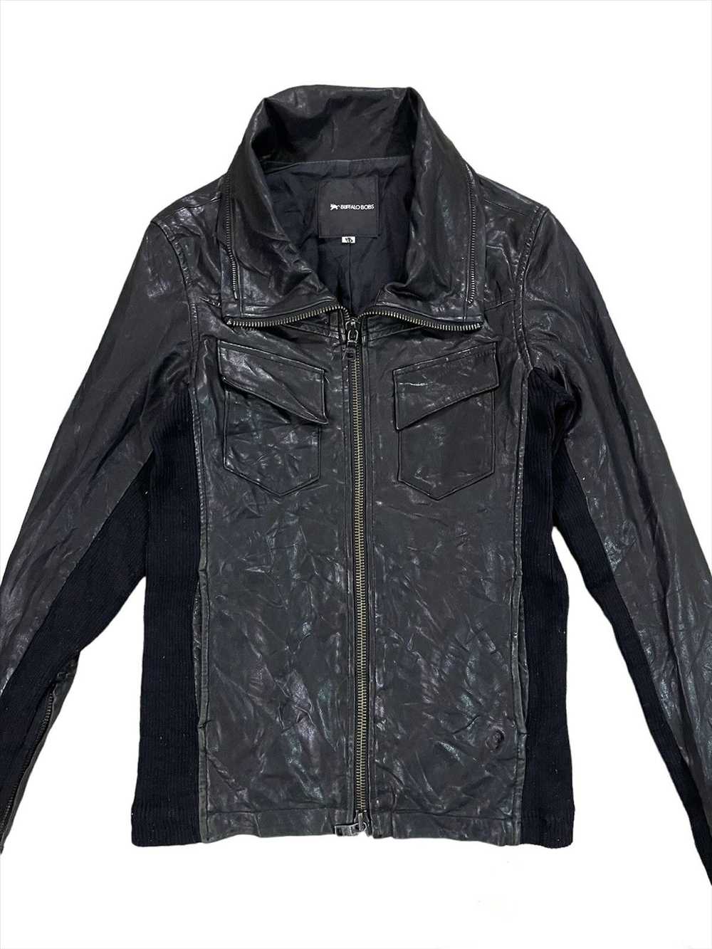 Buffalo Bobs × Genuine Leather × Leather Jacket V… - image 2