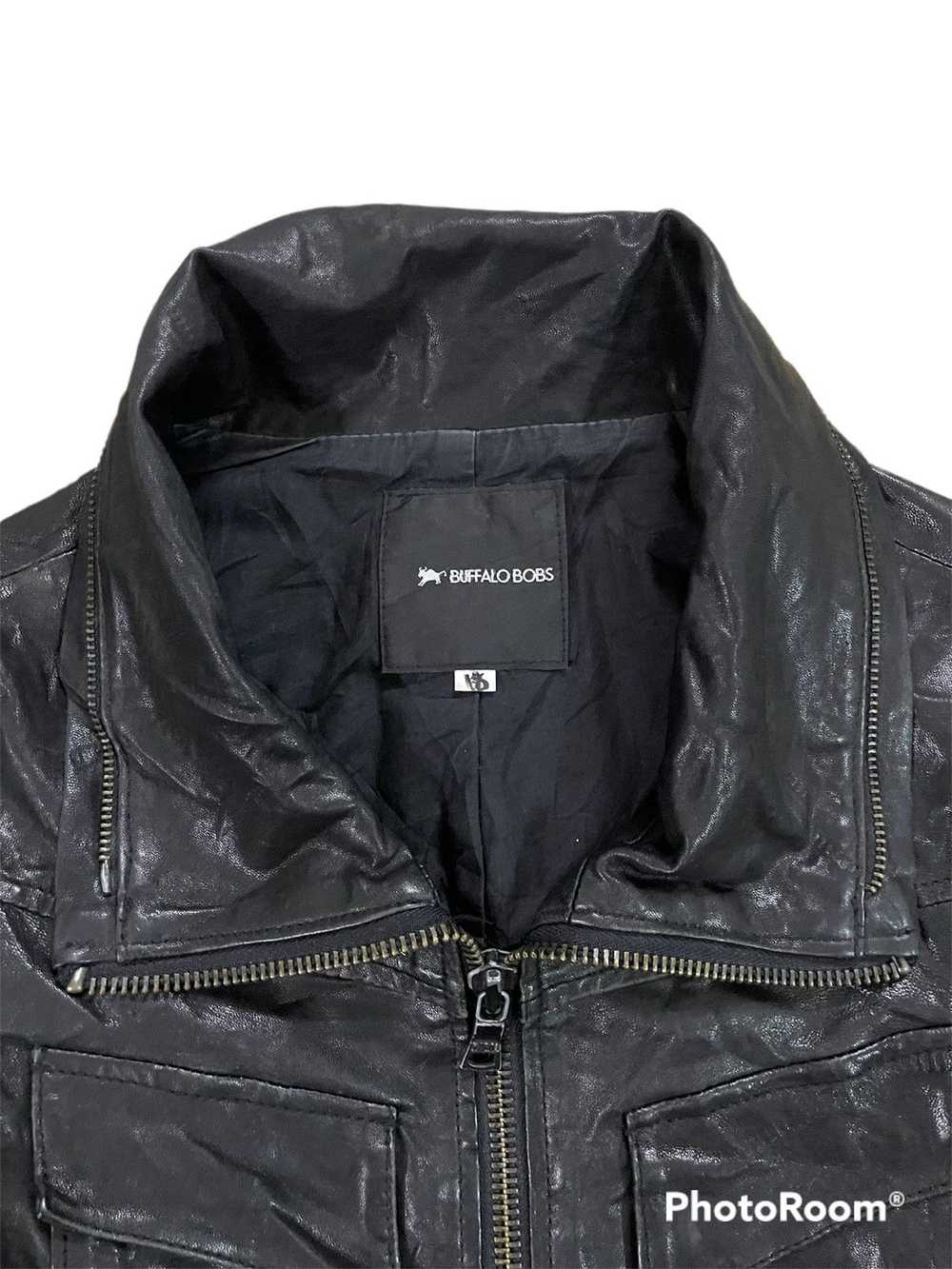 Buffalo Bobs × Genuine Leather × Leather Jacket V… - image 6
