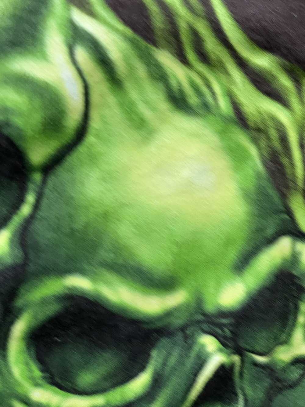 Streetwear × Vintage Green Skulls T Shirt - image 5