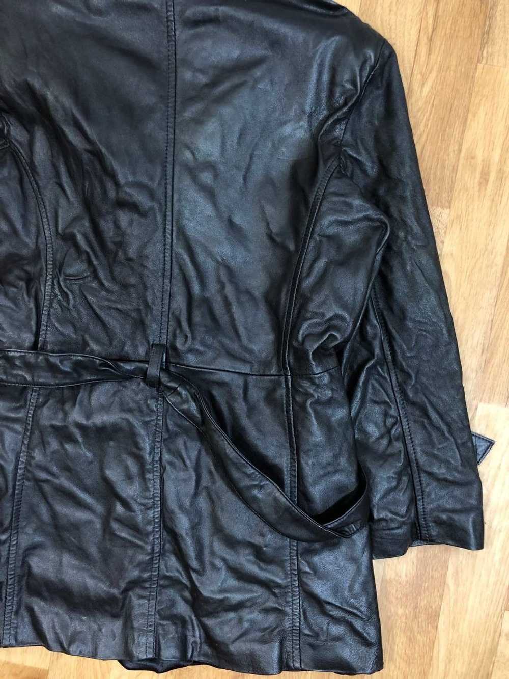 Avant Garde × Leather Jacket × Vintage RARE VINTA… - image 12