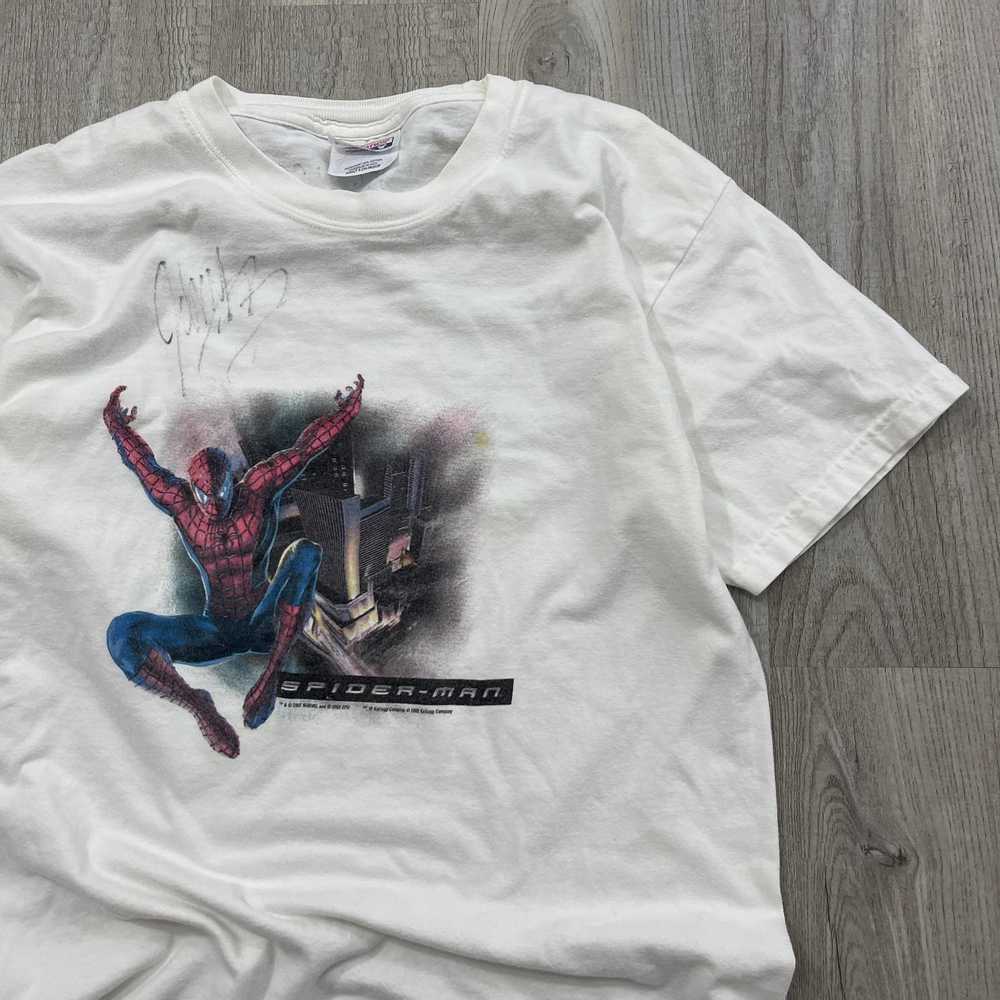 Vintage VINTAGE 2002 Spider-Man Movie Promo Shirt… - image 2