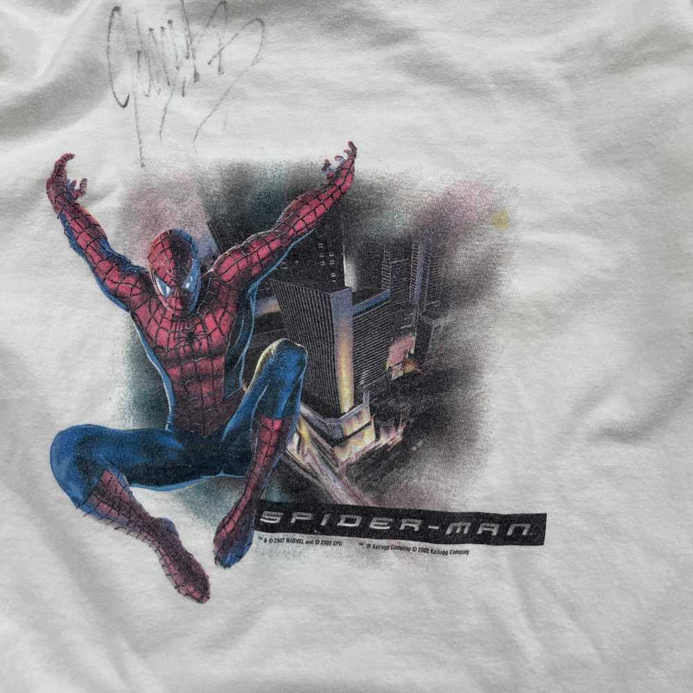 Vintage VINTAGE 2002 Spider-Man Movie Promo Shirt… - image 3