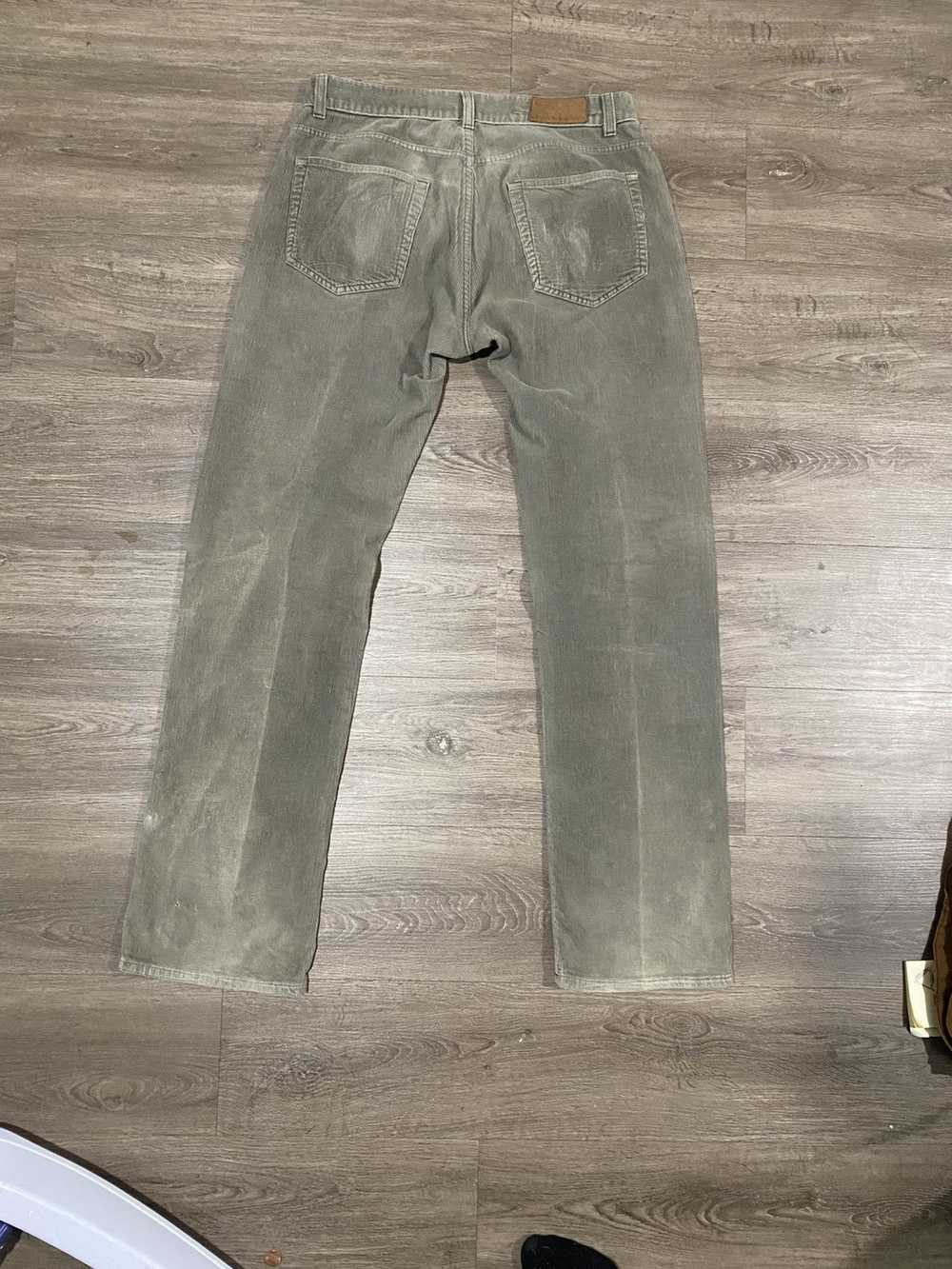 Gucci Gucci Straight Leg Corduroy Pants Faded Gre… - image 5