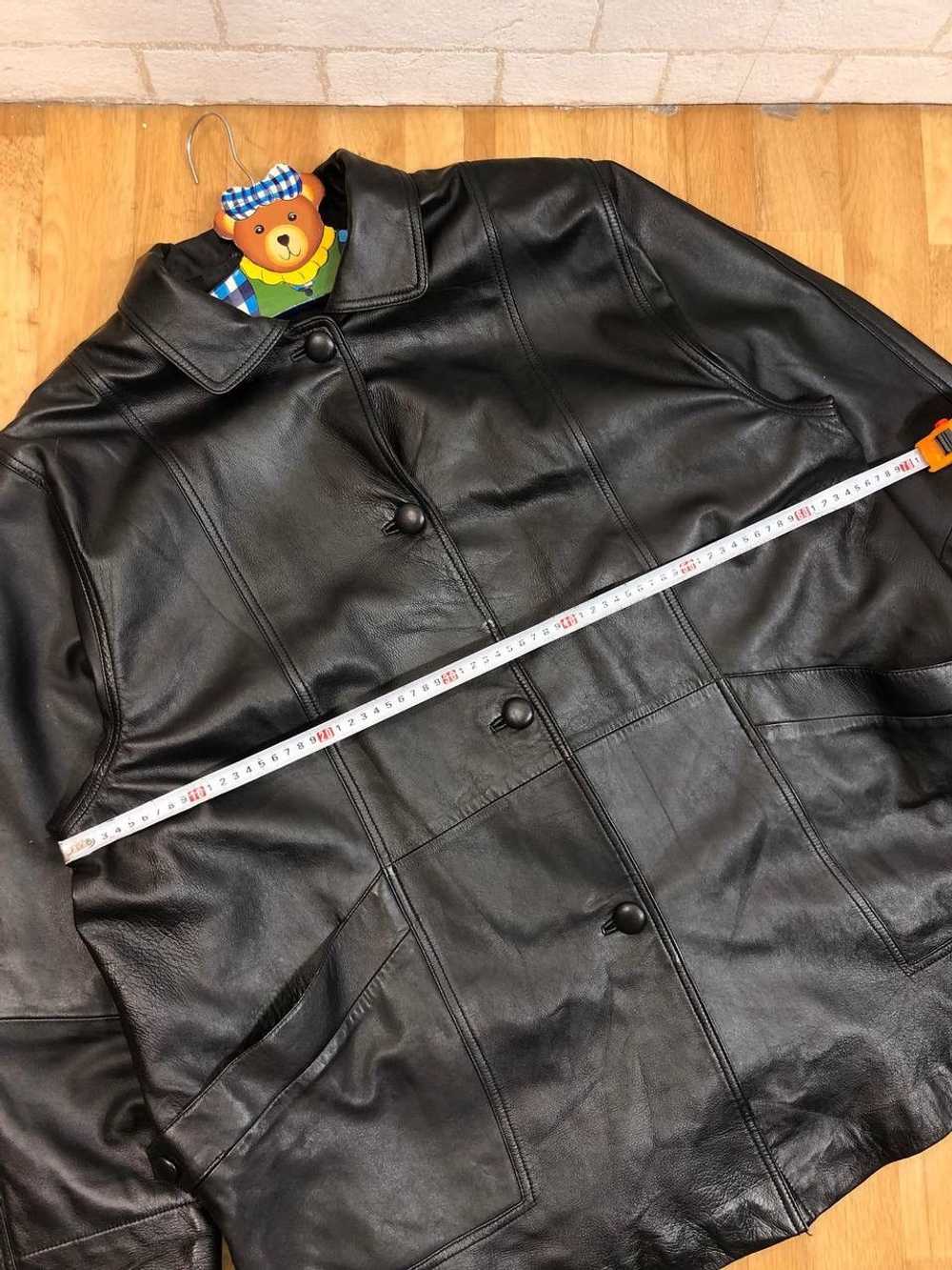 Avant Garde × Leather Jacket × Vintage 🦍 SCHOTT … - image 4