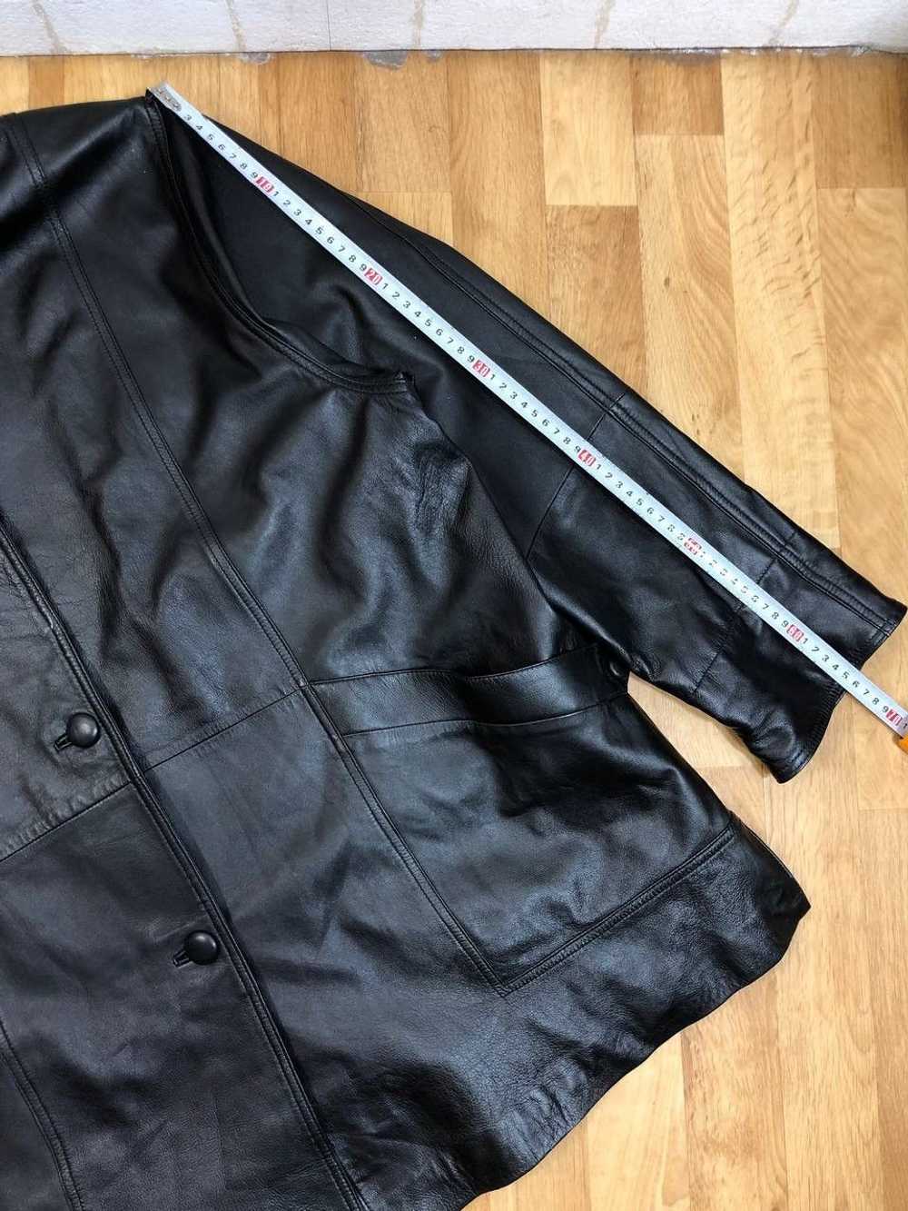 Avant Garde × Leather Jacket × Vintage 🦍 SCHOTT … - image 7