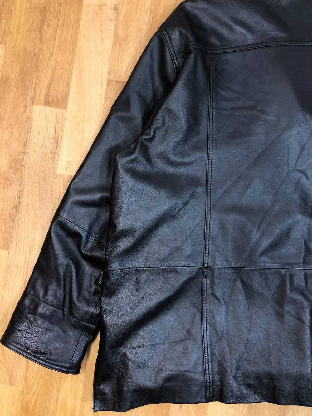 Avant Garde × Leather Jacket × Vintage 🦍 SCHOTT … - image 9