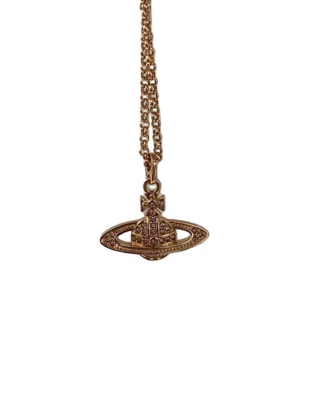 Vivienne Westwood Crystal Orb Necklace - image 1
