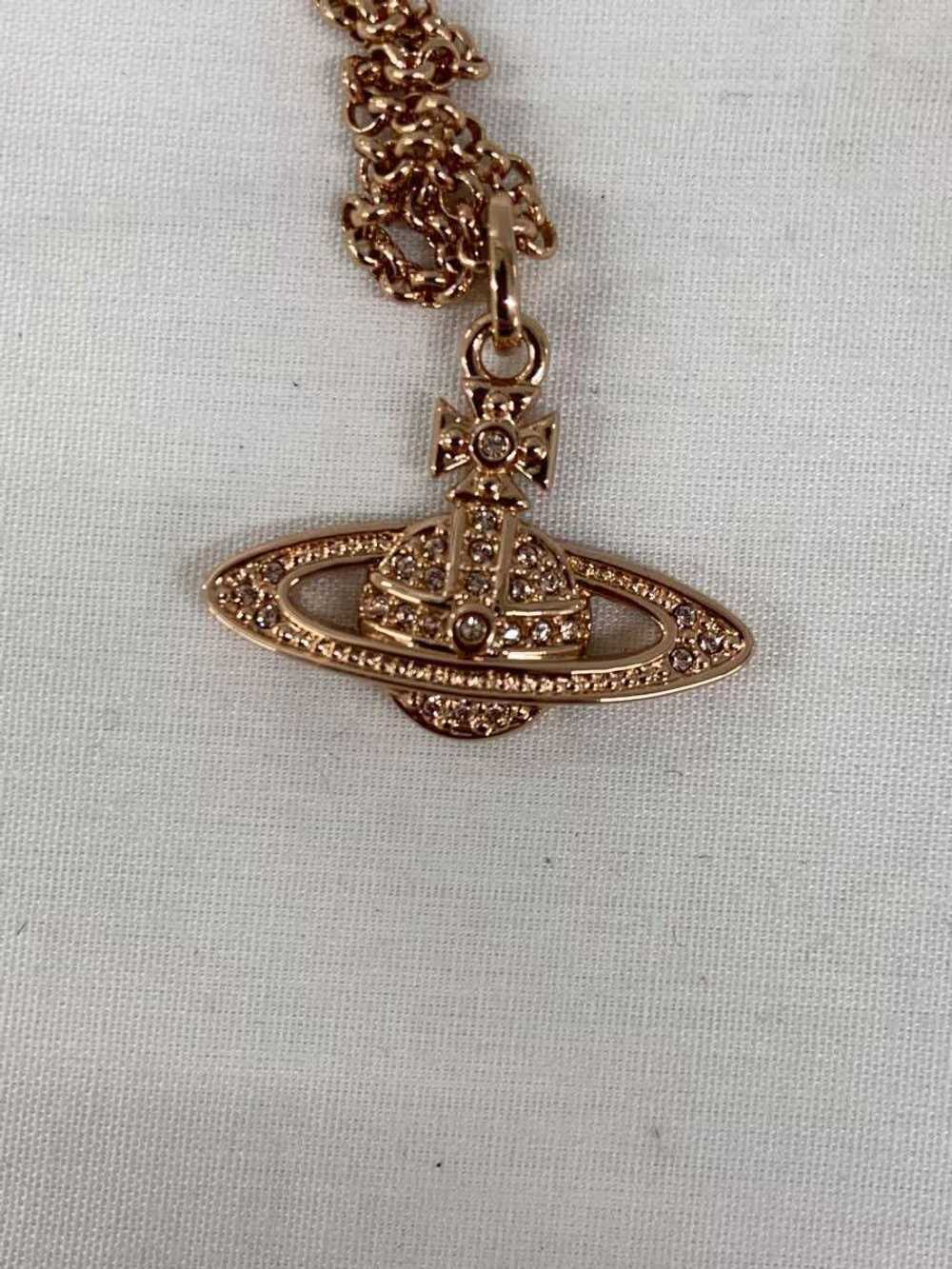 Vivienne Westwood Crystal Orb Necklace - image 3