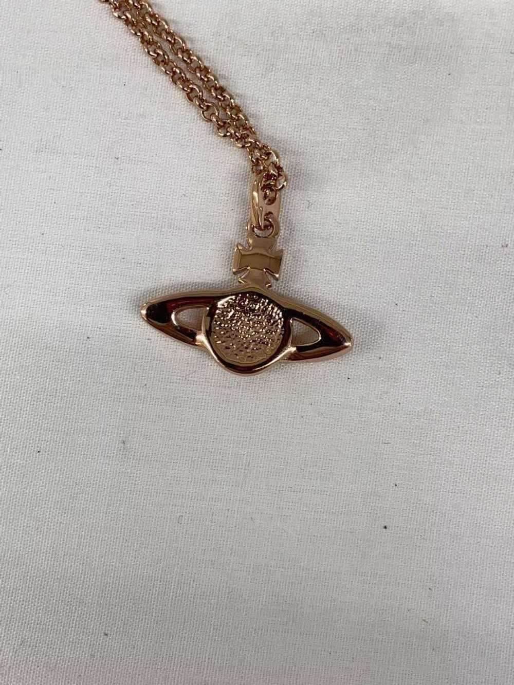 Vivienne Westwood Crystal Orb Necklace - image 4