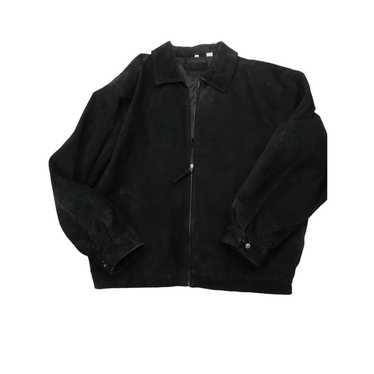 Savile Row Savile Row 100% leather jacket, black, 