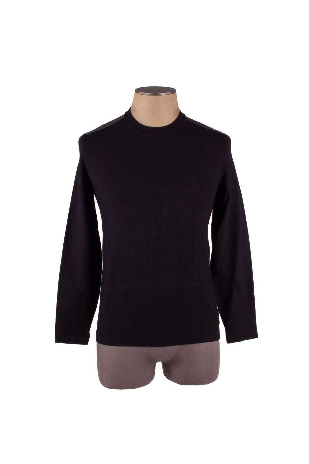 Theory THEORY BLACK VISCOSE BLEND SWEATER - image 1