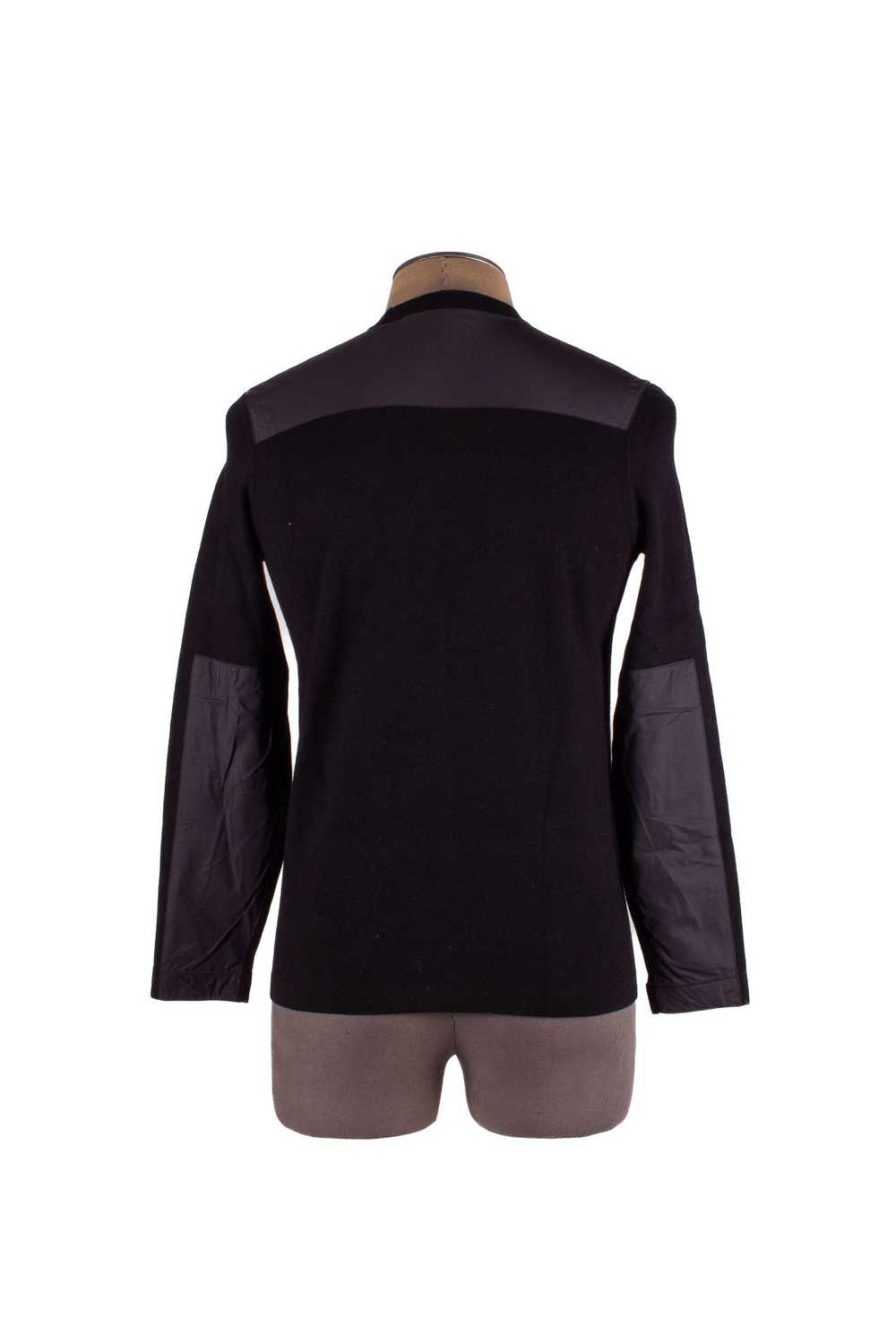 Theory THEORY BLACK VISCOSE BLEND SWEATER - image 4