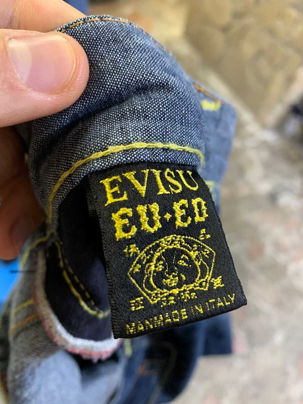 Evisu Evisu big logo jeans - image 9
