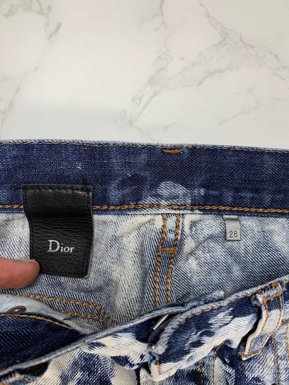 Dior Dior Painted Denim Jeans - image 9