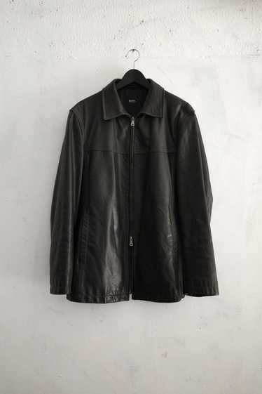 Hugo Boss × Vintage Vintage Hugo Boss Calfskin Le… - image 1