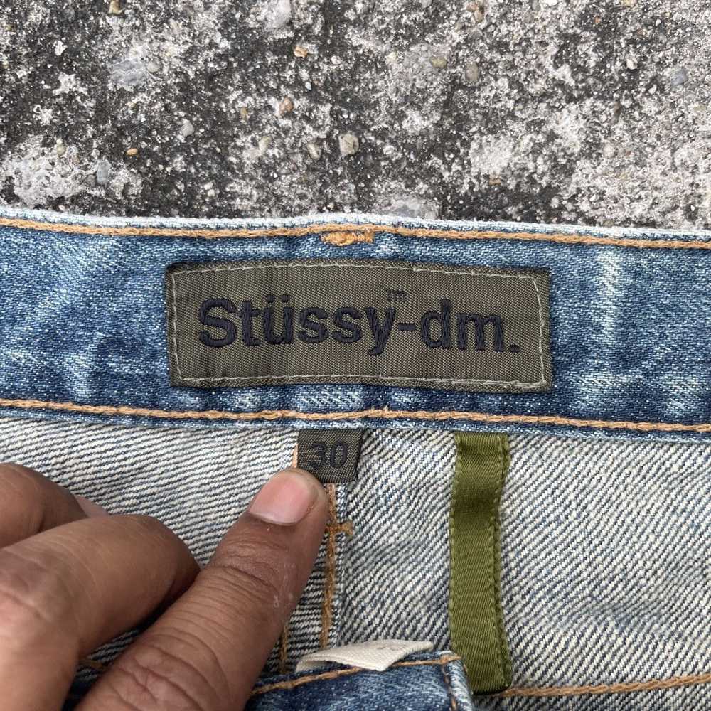 Streetwear × Stussy Vintage Stussy -Dm Distressed… - image 5