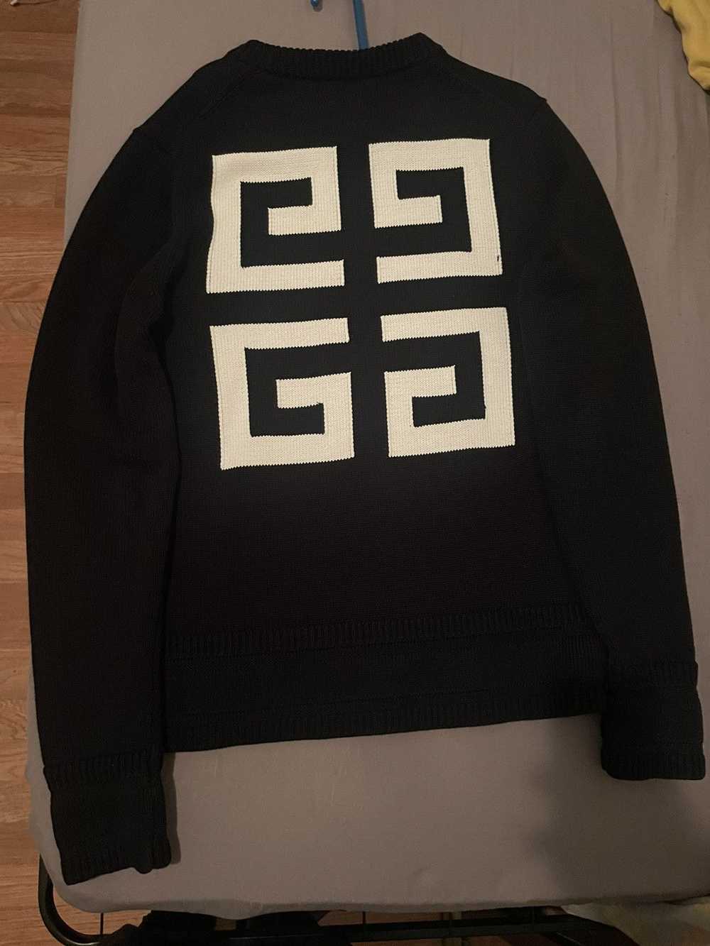 Givenchy 4g logo-intarsia cotton sweater - image 5