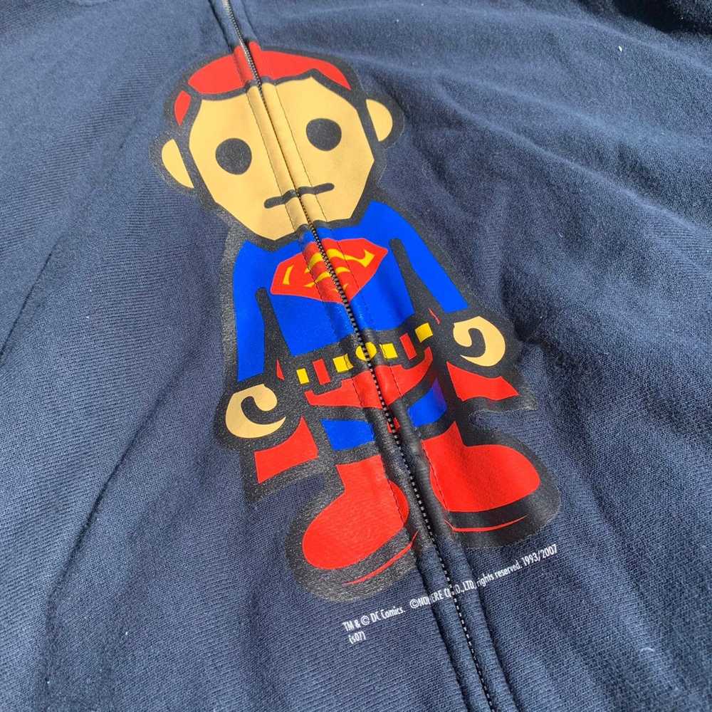 Bape × Dc Comics Bape x DC Superman Full Zip Hood… - image 2