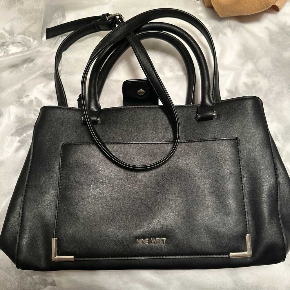 Nine West 2 Way Black Bag - image 1