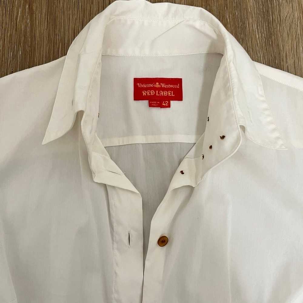 vivienne westwood white button down shirt - image 3